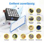 Motorfilter HEPA-Filter Set kompatibel mit Bosch 578731 578863 für Staubsauger