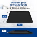 Backblech wie Gorenje 274662 emailliert 458x364x17mm für Backofen Herd
