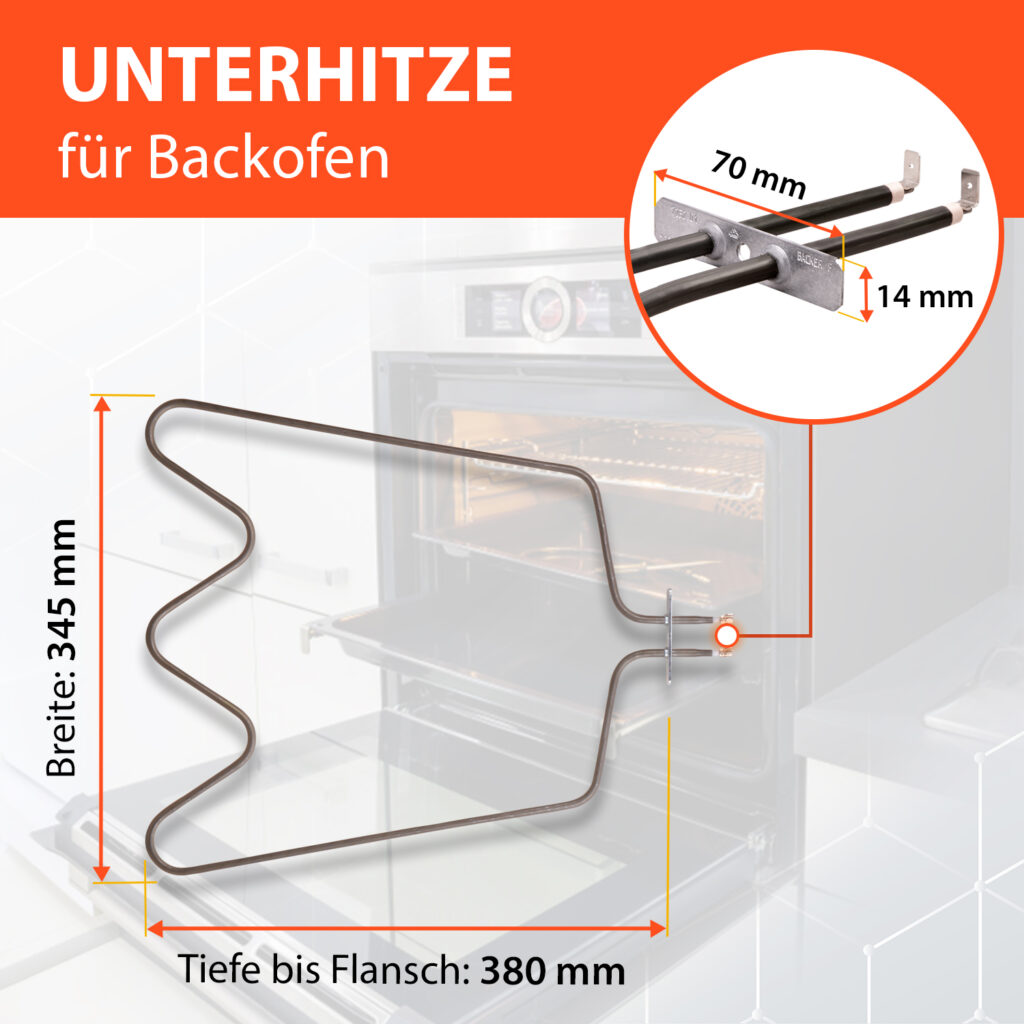 Heizspirale am Backofen wechseln Selbstreparatur ErsatzteilCheck