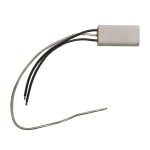 Entstörschutz 0,1µF + 2 x 2400 pF x 1y2 Kondensator für Kleingerät – Bild 2