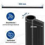 Türdichtung wie Whirlpool 481246668912 Türgummi 550mm für Spülmaschine