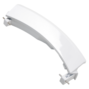 Türgriff Bosch 00751782 weiß 230 mm mit Achsen für Waschmaschine