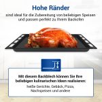 Backblech Bosch 00666902 Kuchenblech 440x370x21mm für Backofen Herd – Bild 4