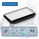 Hepa Filter wie Bosch 00579496 Abluftfilterkassette BBZ154HF für Staubsauger