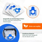Filterbeutel Set 5x wie Miele 9917730 TypG/N HyClean Efficiency für Staubsauger