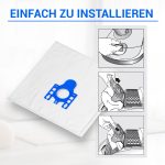 Filterbeutel Set 5x wie Miele 9917730 TypG/N HyClean Efficiency für Staubsauger