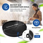 Aktivkohlefilter wie Bosch 00353121 210mmØ für Dunstabzugshaube – Bild 2