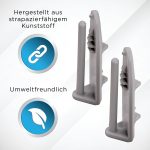 Laufschienenanschlag Set 2 Stück wie Beko 1880580400 für Geschirrspüler
