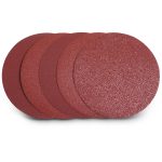 Haft-Schleifscheiben 5x wie Wolfcraft 2216000 K60 / 80 / 240 Ø125mm für Schleifer