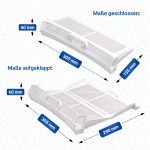 Flusensieb wie Bosch 00652184 Flusenfilter Filtertasche für Trockner – Bild 2