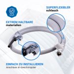 Zulaufschlauch Aquastop wie AEG 1115765024 1,7m für Geschirrspüler
