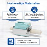 Elektropumpe wie Jura 59394 230 Volt 65 Watt Pumpe ARS CP3 für Kaffeemaschine