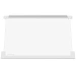 Glasplatte wie AEG Electrolux 225153106/3 475x305mm für Kühlschrank – Bild 3