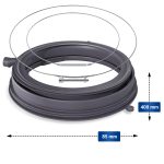 Türmanschette Bosch 00772659 Türgummiring für Waschmaschine – Bild 2