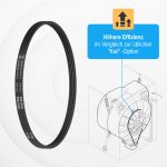 Keilrippenriemen wie Arçelik Beko 491500303 285 PH4E für Trockner