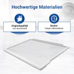 Glasplatte wie Gorenje 163336 oben 465x300mm für Kühlteil in Kühlschrank