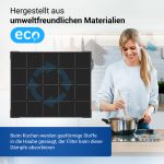 Aktivkohlefilter 2Stk wie Airforce AFFCAF16 235x192mm für Dunstabzugshaube – Bild 5
