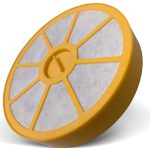 Motorschutzfilter Dyson 905401-01 gelb rund 153mmØ für DC05 DC08 Staubsauger