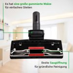 Bodendüse wie Miele 7253830 AllTeQ für 35mm Rohr-Ø Einrastsystem Staubsauger