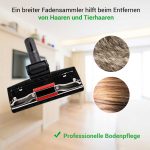 Bodendüse wie Miele 7253830 AllTeQ für 35mm Rohr-Ø Einrastsystem Staubsauger