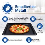 Backblech Set wie AEG 342398102 mit 2 Silikon Ofenhandschuhe für Backofen