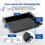 Backblech Set Whirlpool 481010657928 450x375 mm mit 2 Silikon Ofenhandschuhe – Bild 3