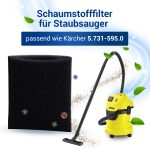 Schaumstofffilter wie Kärcher 5.731-595.0 für Staubsauger
