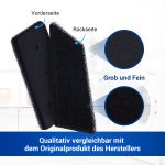 Ersatzfilter wie Whirlpool 481010716911 ohne Rahmen 230x115x13mm für Trockner – Bild 3