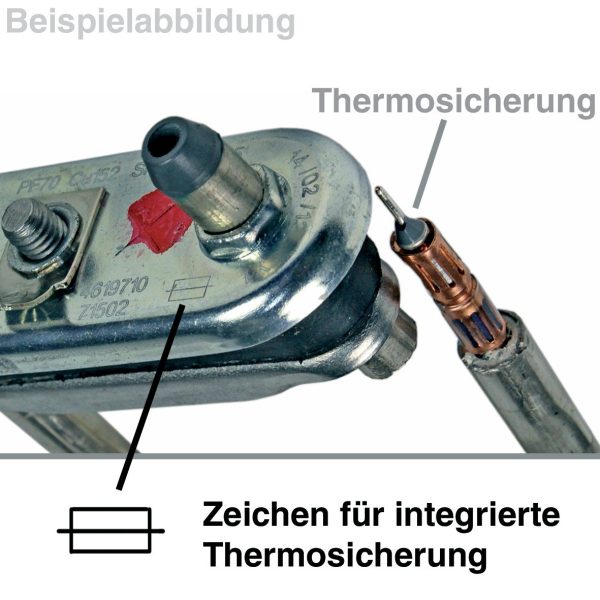Heizelement Samsung DC47-00006V mit Thermosicherung 2000W 230V für Waschmaschine