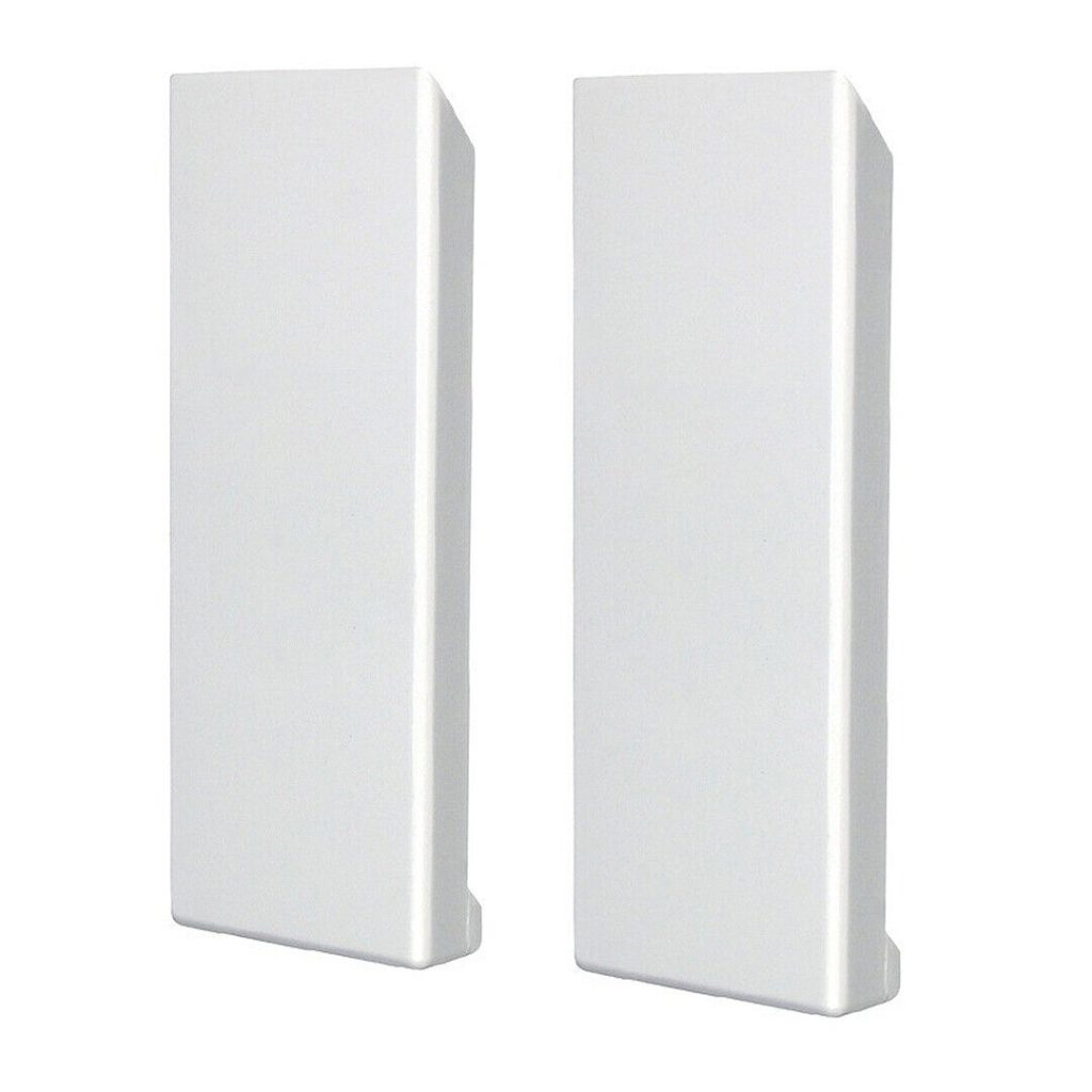 LUTH Abdeckkappen Für Liebherr Kühlschrank - 2 Stück Türgriff-Blenden In Weiß