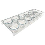 Eiereinsatz Siemens 00654245 280x99mm für 12 Eier in Tür Kühlschrank – Bild 3
