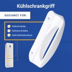 Türgriff wie Electrolux 2061766024 weiß 186x30x78mm für Kühlschrank Gefrierschrank – Bild 3