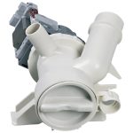 Ablaufpumpe wie Hoover 41018403 mit Pumpenkopf und Sieb für Waschmaschine – Bild 2