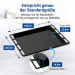 Backblech wie Hotpoint C00137834 Fettpfanne 446x366x24mm für Backofen – Bild 3