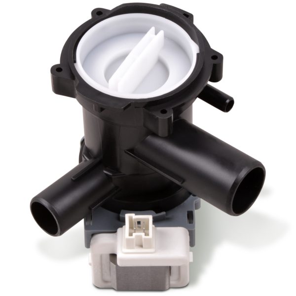 Ablaufpumpe wie Bosch 00144978 mit Kopf und Sieb 30 Watt für Waschmaschine
