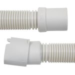 Ablaufschlauch 2,0m Beko 1740160300 gerade / gerade 21/28mmØ für Geschirrspüler – Bild 2