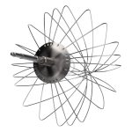 Rührbesen Bosch 00498488 Quirl 9 Drähte 163mmØ für Küchenmaschine