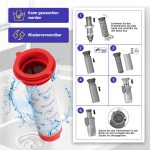 Filter Set wie Bosch 00754176 00754175 für Staubbehälter Staubsauger – Bild 3