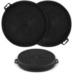 Aktivkohlefilter Set 3 Stück wie Bosch 00353121 für Dunstabzugshaube