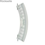 Türgriff Bosch 00481710 weiß mit Achsen aus Kunststoff für Waschmaschine