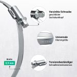 Schlauchschelle Set 6x 110-130mmØ für 125er Abluftschlauch in Dunstabzugshaube
