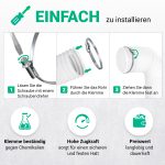 Schlauchschelle Set 6x 110-130mmØ für 125er Abluftschlauch in Dunstabzugshaube