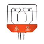 Heizelement oben kompatibel mit Siemens 00471375 Heizung für Backofen