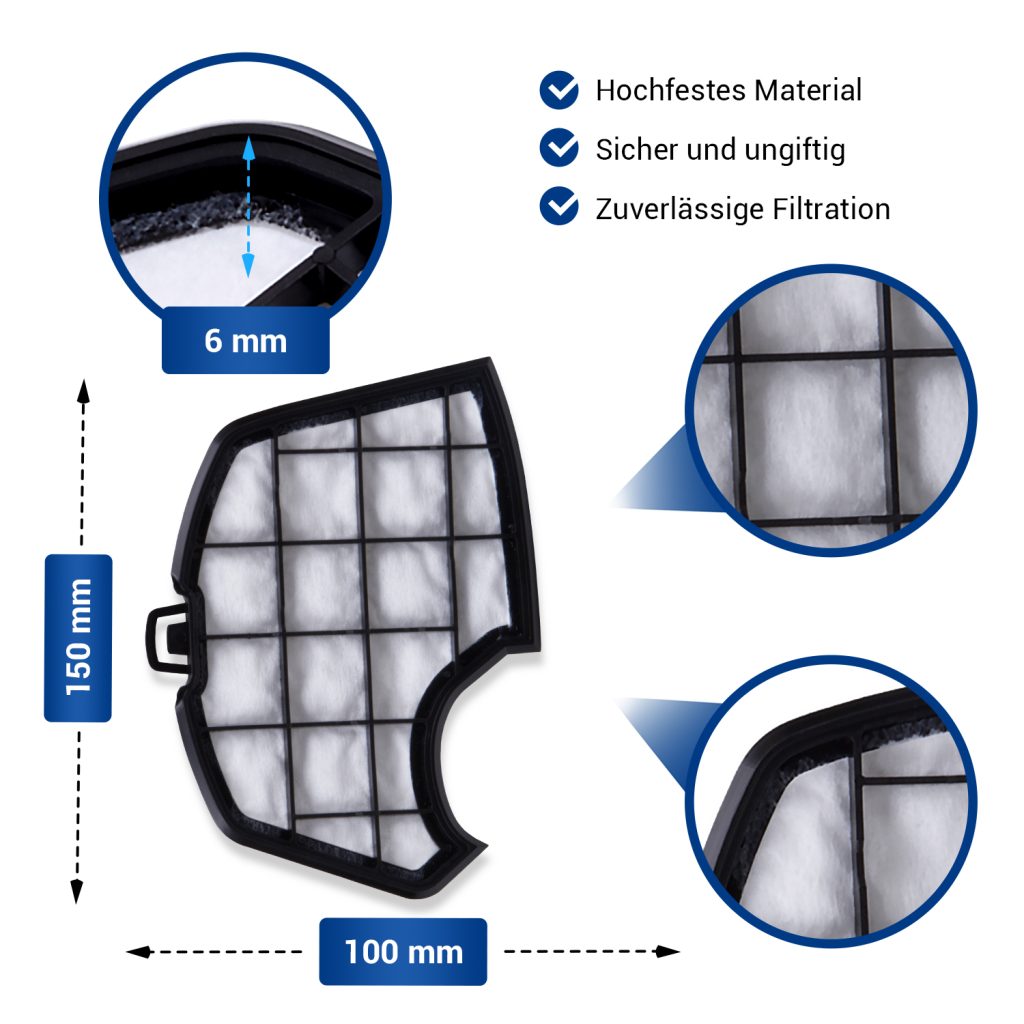 Set 2 filters/rooster motorfiets 12 geurstaafjes voorwerk Kobold VK
