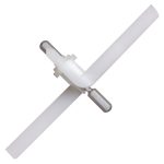 Durchlaufschnitzlerflügel Bosch 00091027 mit Gleitscheibe für Küchenmaschine