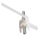 Durchlaufschnitzlerflügel Bosch 00091027 mit Gleitscheibe für Küchenmaschine – Bild 4