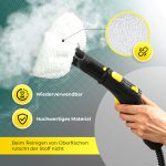 Reinigungstücher 5 Stück passend wie Kärcher 2.863-270.0 für Dampfreiniger