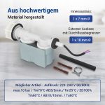 Magnetventil wie Bosch 00263789 Reparatursatz für Zulaufschlauch Geschirrspüler – Bild 3