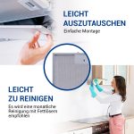 Metallfettfilter wie AEG 4055250429 305x267mm für Dunstabzugshaube – Bild 4