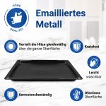 Backblech Neff 11029050 455x375x31mm emailliert für Backofen – Bild 3